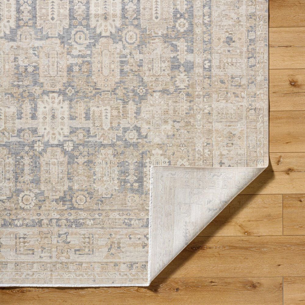 Surya Once Upon a Time Tan, Gray, Light Gray, Ivory and Light Brown 2&#39;11&quot; x 9&#39;10&quot; Runner, , large