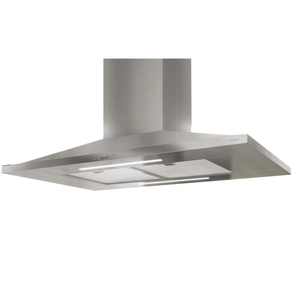 Zephyr Anzio 36" Island Hood in Stainless Steel, , large