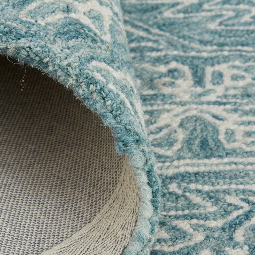 Feizy Belfort Teal 12&#39; x 15&#39; Area Rug, , large