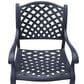 World Source Castle Rock 7-Piece Dining Set in Black, , large