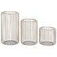 Maple and Jade Metal Lantern in Silver (Set of 3), , large