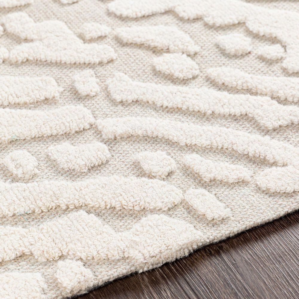 Surya Oakland 2' x 3' Light Beige Area Rug NFM