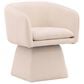 Blue Sun Designs Jonie Swivel Arm Chair in Cream, , large