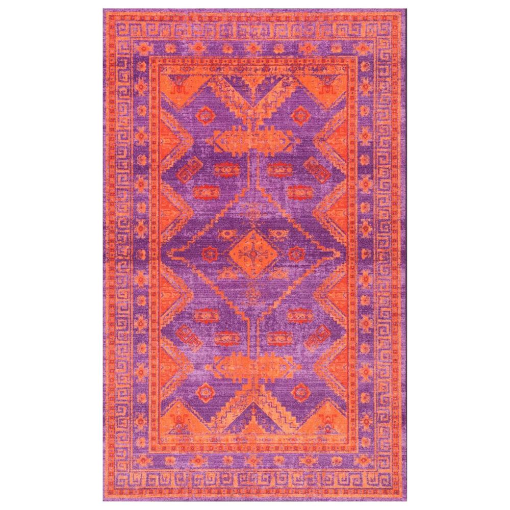 nuLOOM Giza MCGZ42A 8' x 10' Purple Area Rug, , large