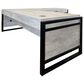 Wycliff Bay Mason L-Shaped Desk in Gray and Black, , large