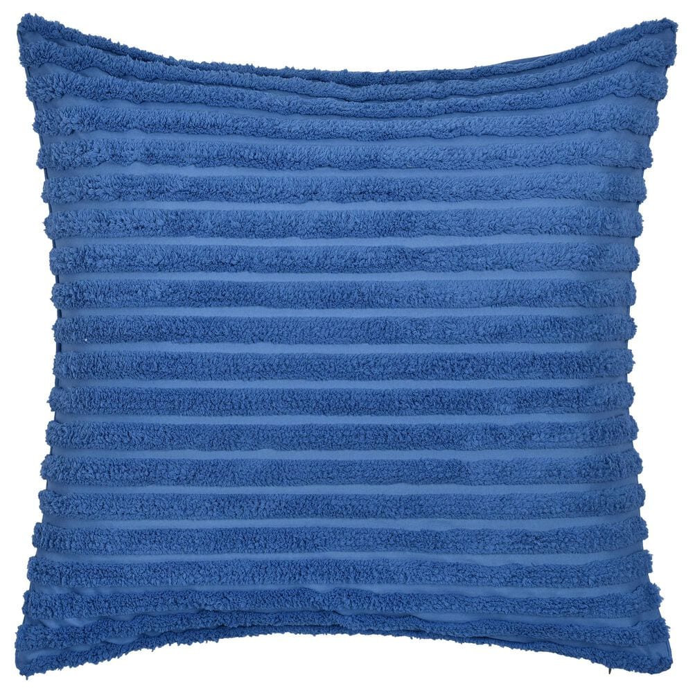 J. Queen New York Darby 26" Square Euro Pillow Sham in Azure, , large