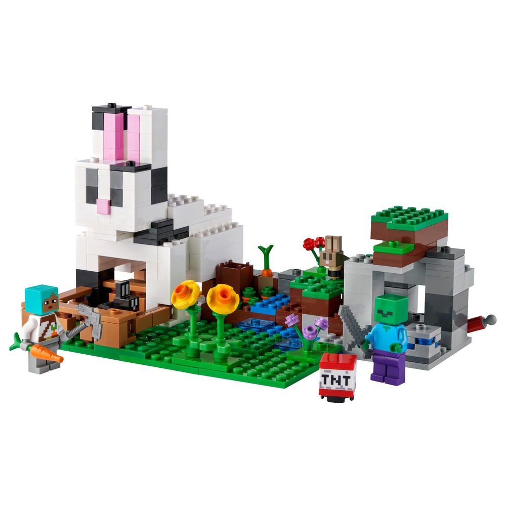 LEGO Minecraft The Rabbit Ranch Building Set, , large