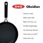 Green Pan Obsidian 12" Open Frypan with Silicone Sleeve in Black, , large