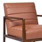Jennifer Taylor Home Kenneth Accent Chair in Brown, , large