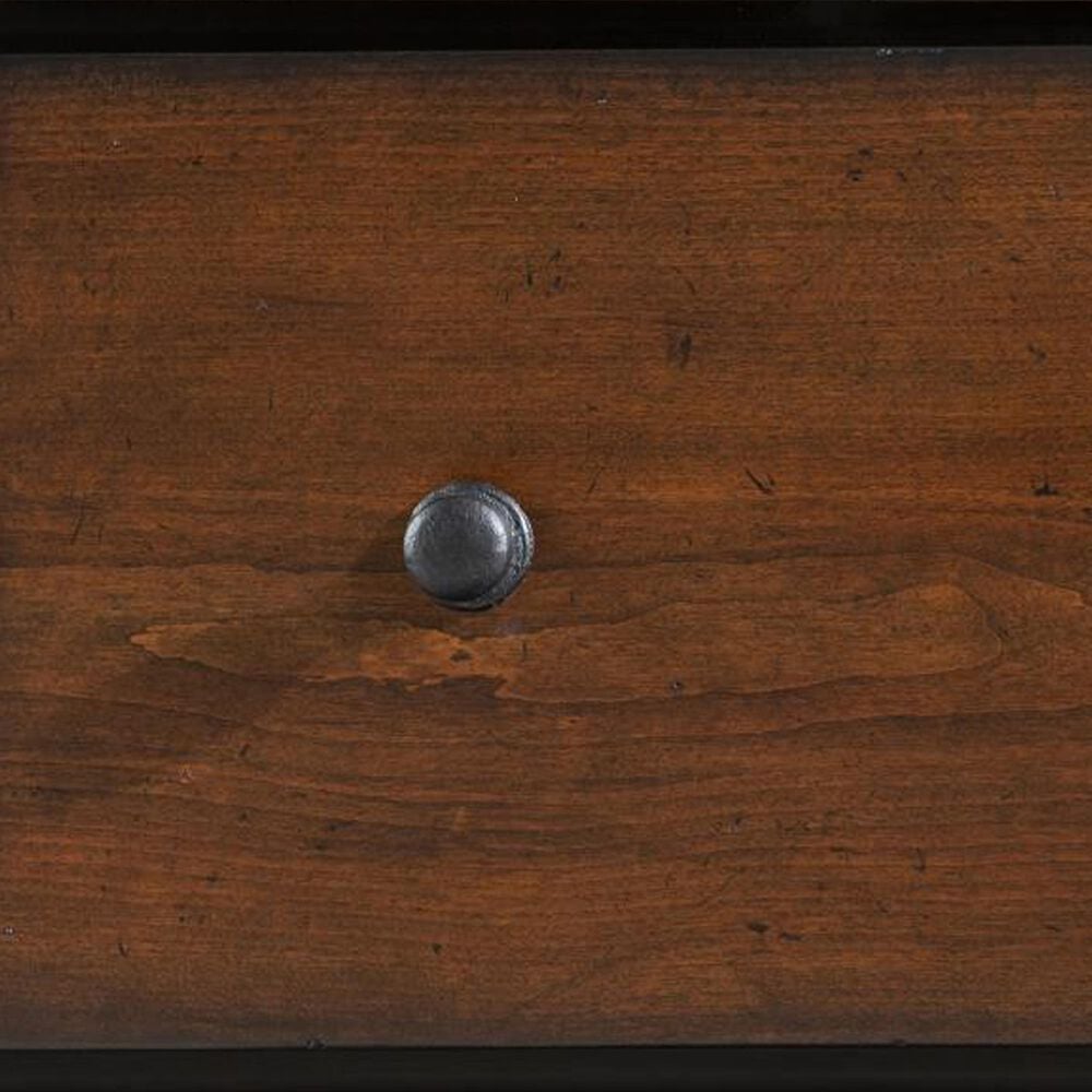 St Claire Home Fenmore 2-Door 9-Drawer Chest in Mocha and Distressed Cherry, , large