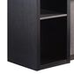 Furniture of America Landers Wine Cabinet in Gray and Dark Taupe, , large