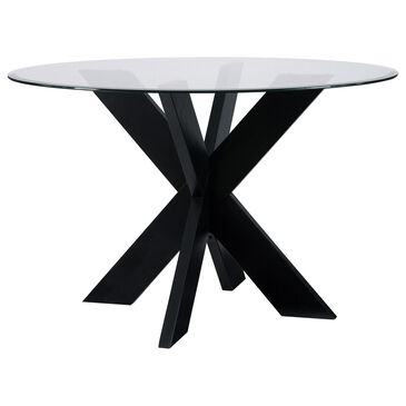 Linden Boulevard Auden Dining Table in Black - Table Only, , large