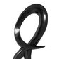 Maple and Jade Abstract Tall Looped Floor Decorative Sculpture with Base in Matte Black, , large