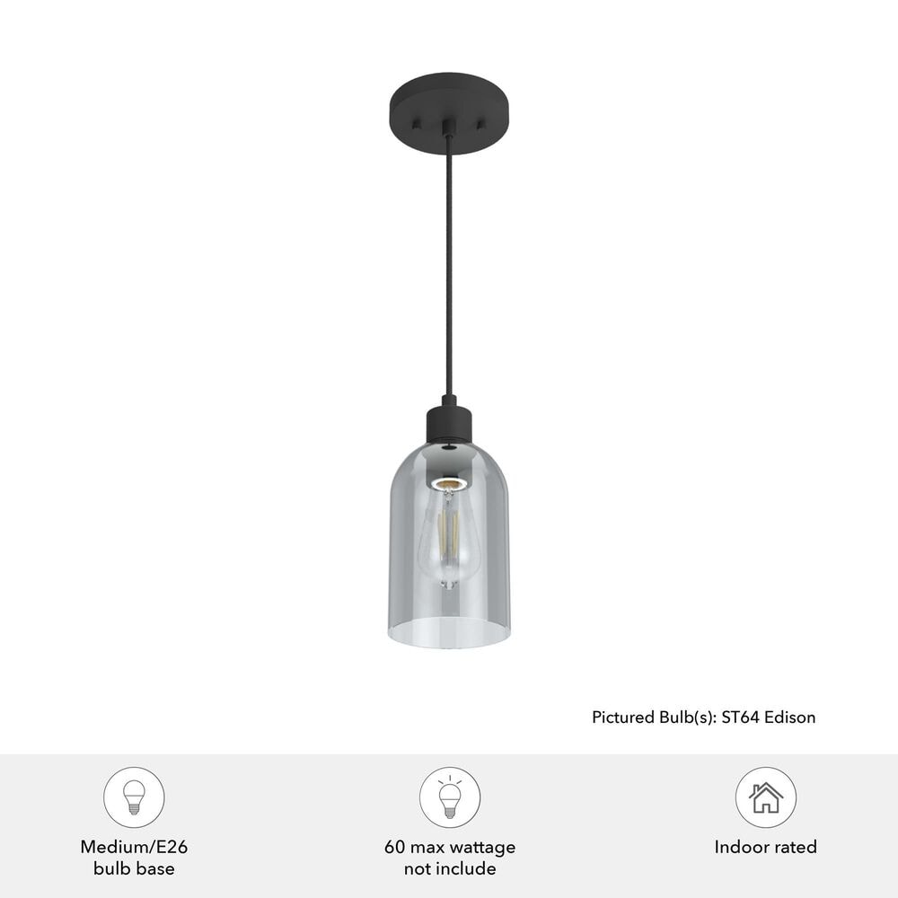 Hunter Lochmeade 1-Light Mini Pendant in Natural Iron, , large
