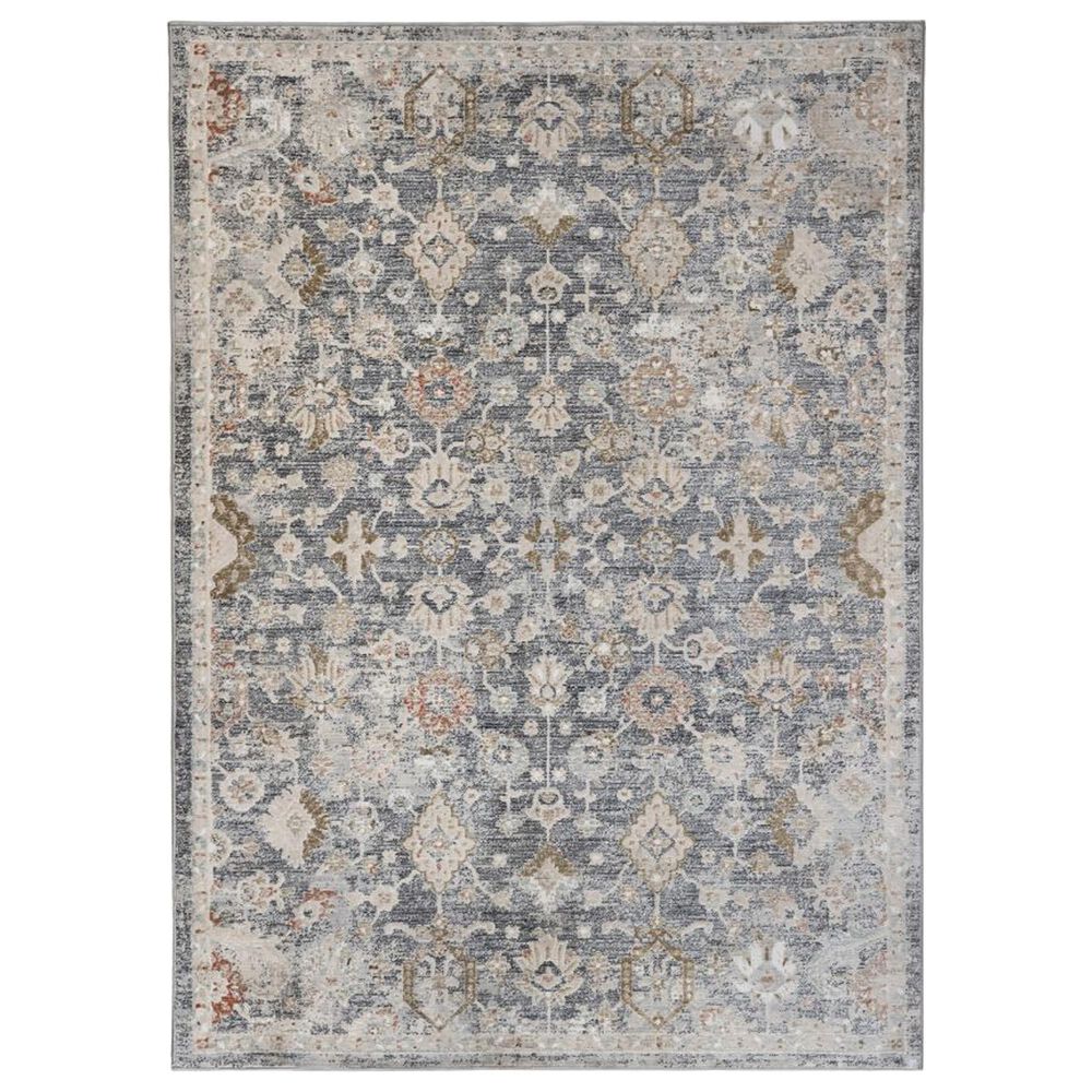 Amer Rugs Fairmont 10"3" x 14"3" Dark Gray Area Rug, , large