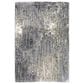 Oriental Weavers Aspen Distressed Shag 2060W 3"10" x 5"5" Gray and Ivory Area Rug, , large
