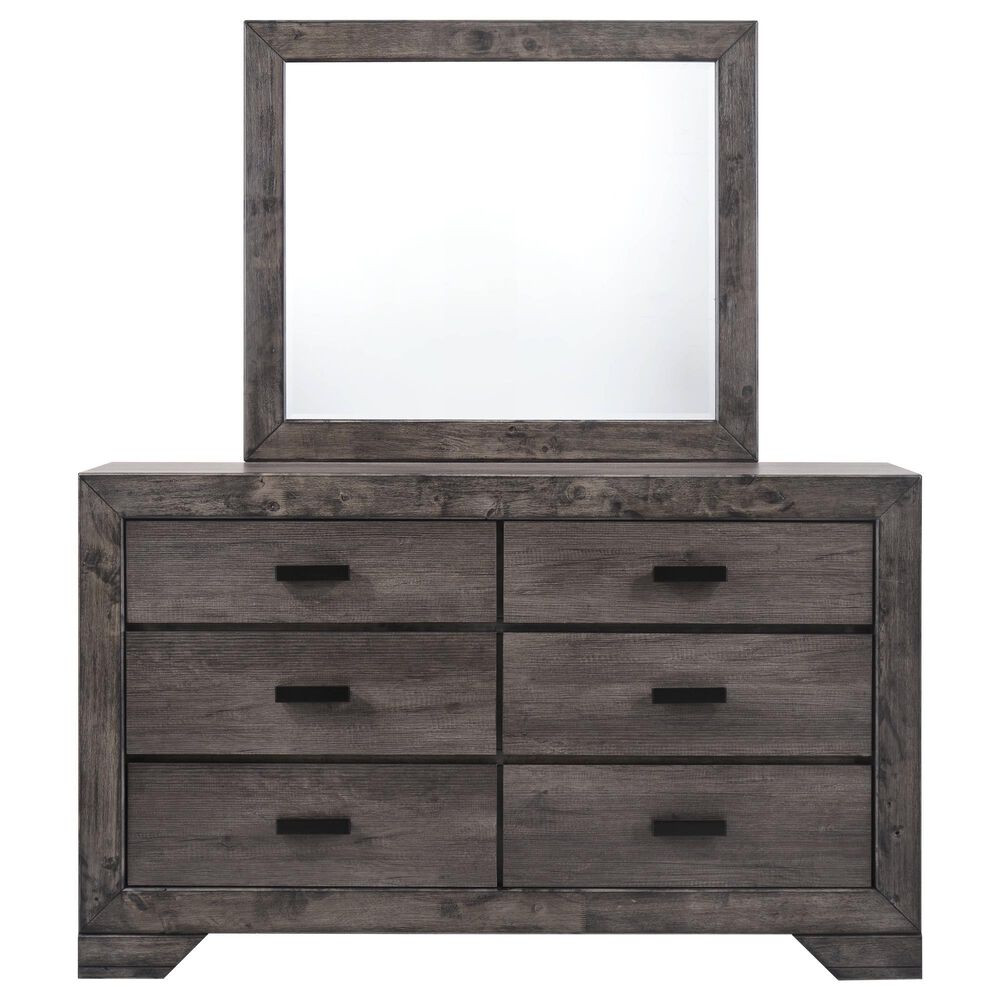 Mayberry Hill Nathan 5-Piece Full Bedroom Set in Gray Oak, , large