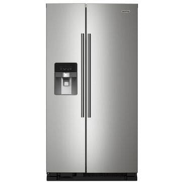 Maytag 25 Cu. Ft. Side by Side Refrigerator in Fingerprint Resistant Stainless Steel, , large