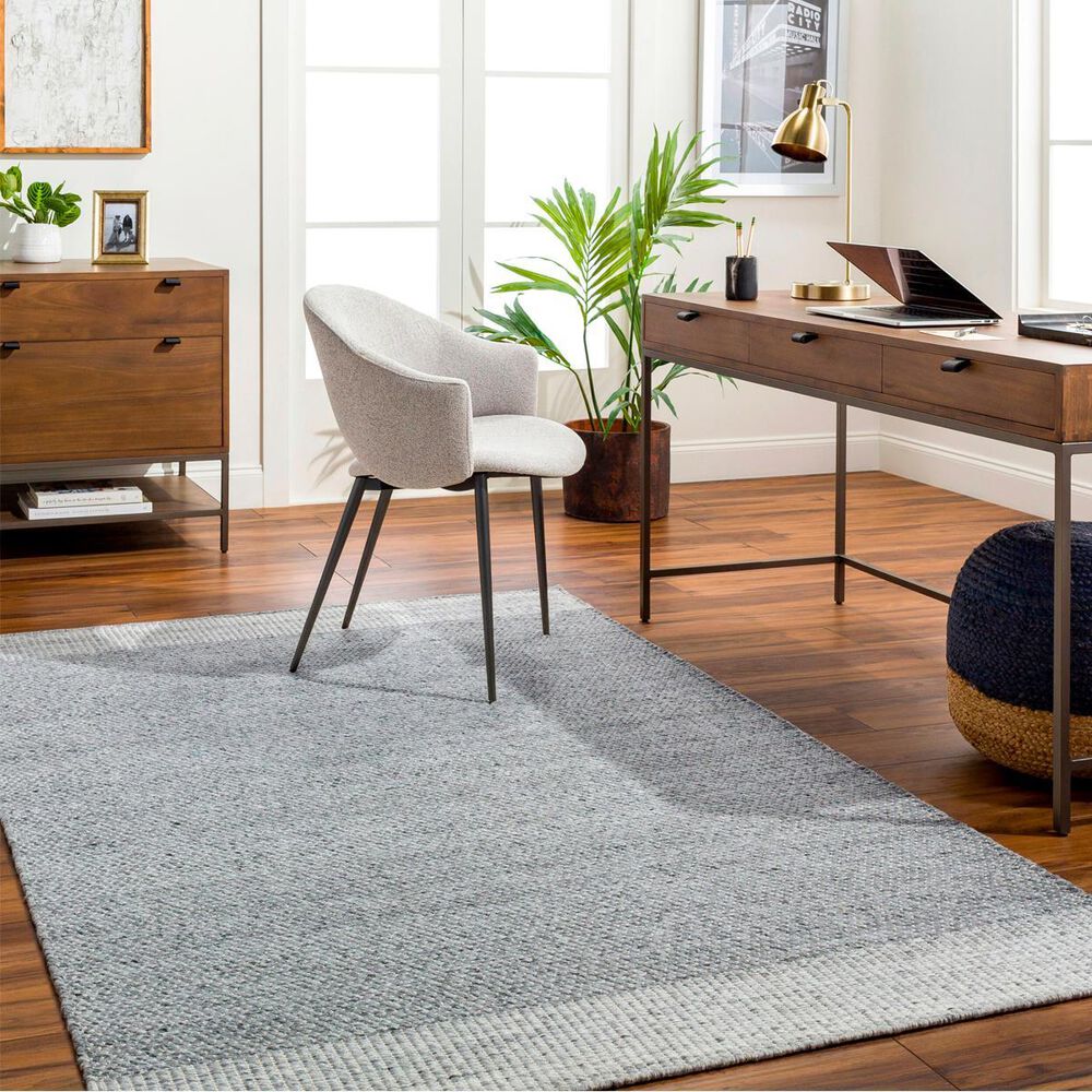 Surya Abby Slate and Denim 10&#39; x 14&#39; Area Rug, , large