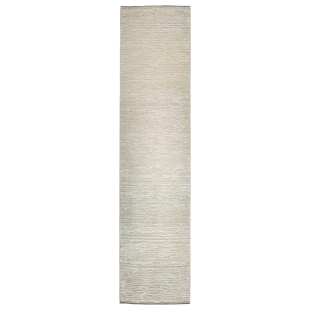 Radici USA Davide Striped 2"2" x 7"7" Beige Area Rug, , large