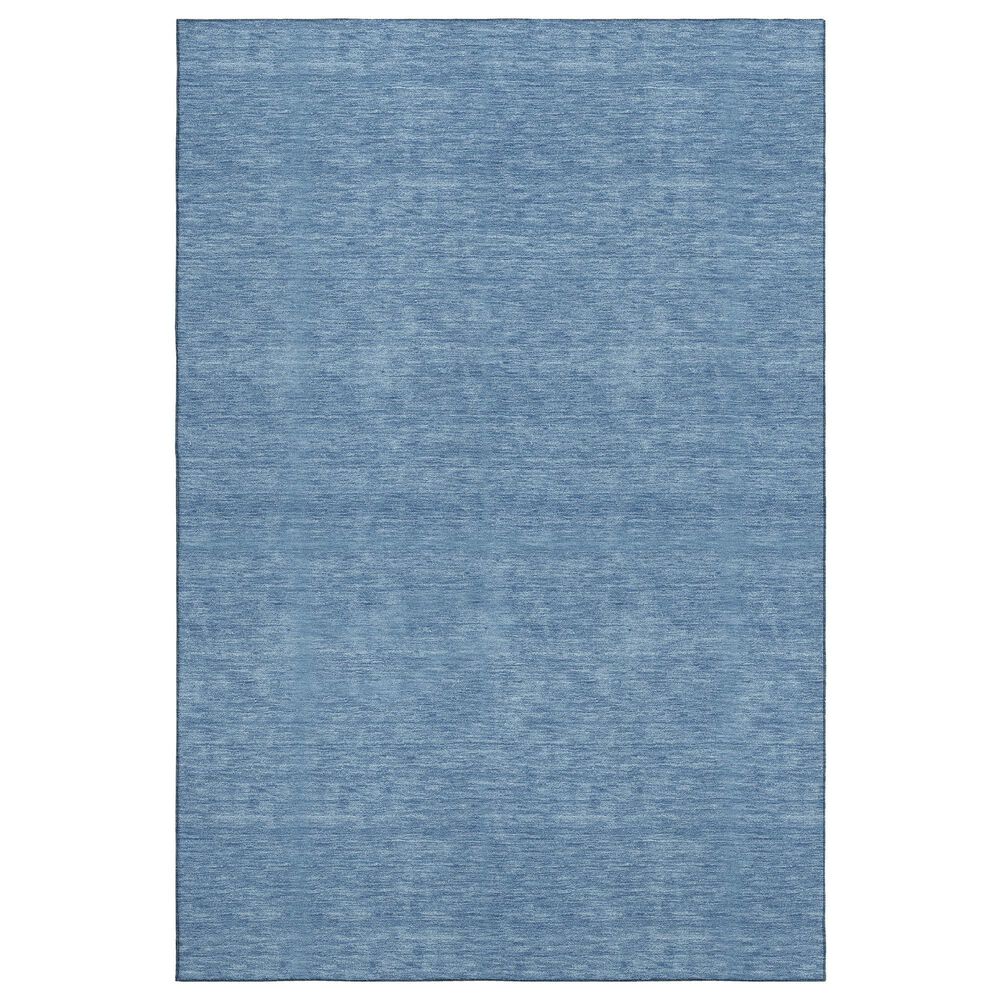 Dalyn Rug Company Soft Essentials Solid Denim 5" x 7"6" Area Rug, , large