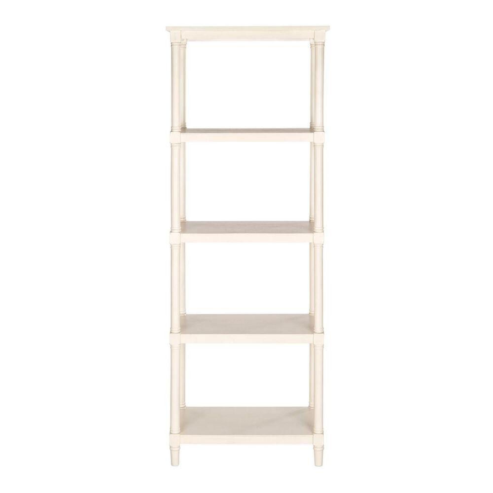 Safavieh Odessa 5 Tier Bookcase in White, , large