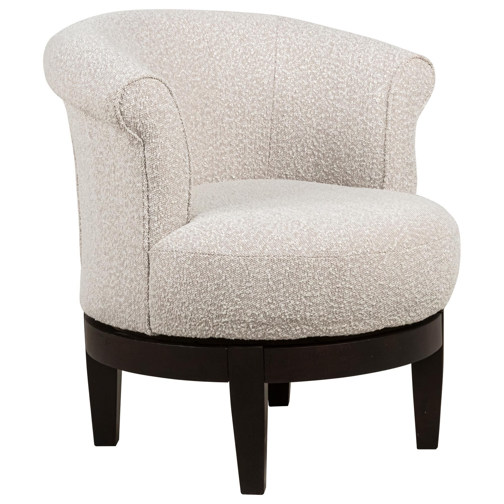Best Home Furnishings Attica Swivel Chair in Cotton NFM