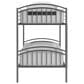 Ashley Lanceburg Twin over Twin Bunk Bed with Ladder in Gray, , large