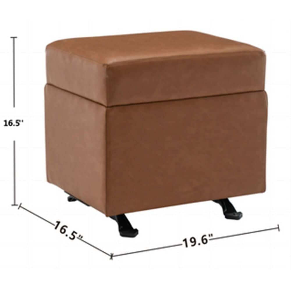 Lamps Per Se Wovenbyrd 25&quot; Wide Rectangle Gliding Ottoman, , large