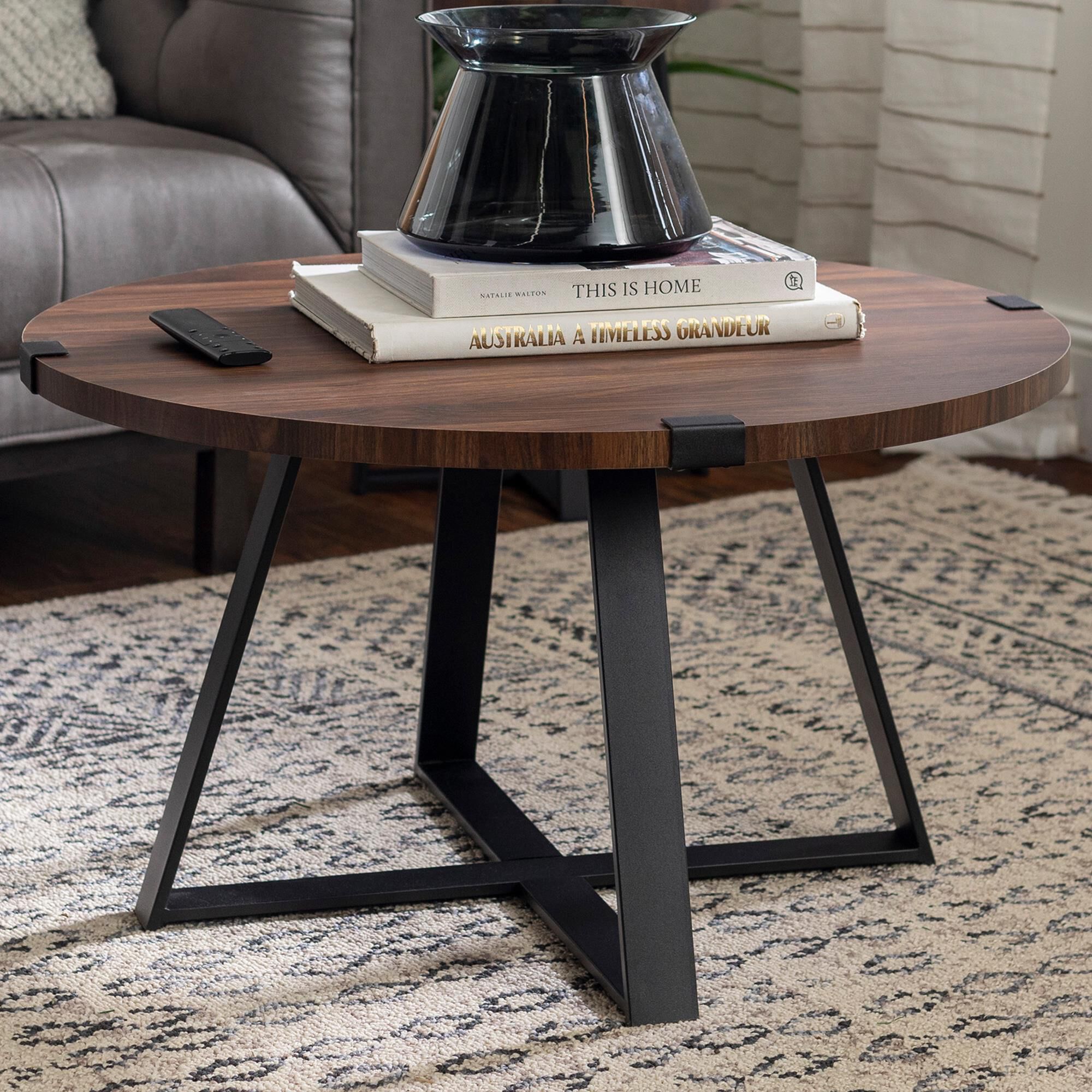 Walker edison metal wrap side table hot sale