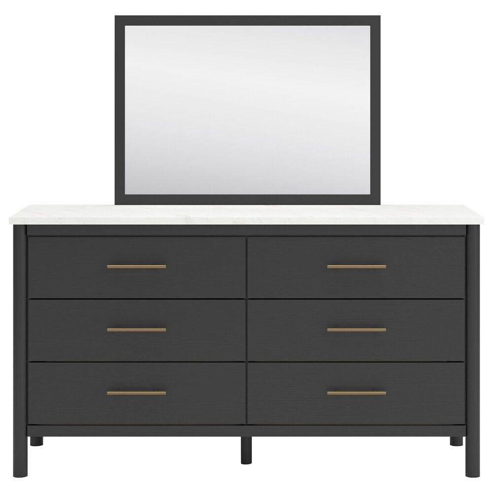 Ashley Cadmori 3-Piece Full Platform Bedroom Set in Black and White, , large