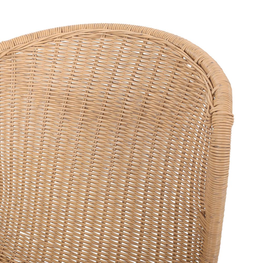 Hearth and Haven Boho Outdoor Chair in Light Brown &#40;Set of 2&#41;, , large