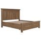 Ashley Feddinger California King Panel Storage Bed in Chestnut Brown, , large