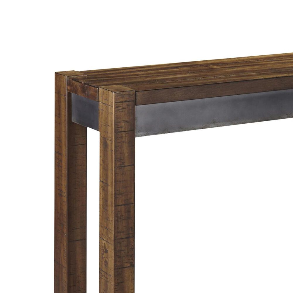 Ashley Torjin Long Counter Table in Brown and Gray, , large