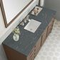 James Martin Vanities Chicago 60" Single Bathroom Vanity in Whitewashed Walnut with 3 cm Parisien Bleu Quartz Top and Rectangular Sink, , large