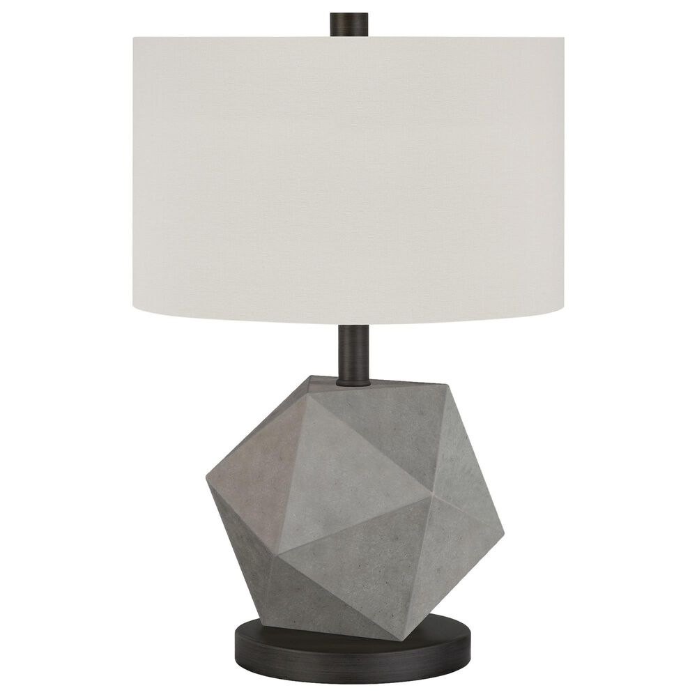 Hudson and Canal Kore Table Lamp in Concrete/Black, , large