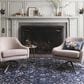 Rifle Paper Co. x Loloi Palais PAL-02 3"9" x 5"9" Navy Area Rug, , large