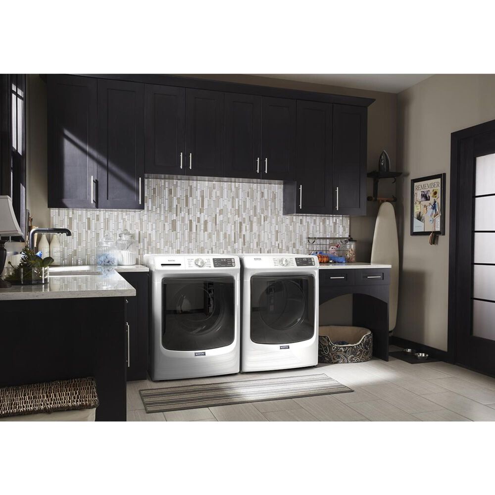 Maytag 4.5 Cu. Ft Front Load Washer with Steam in White, , large