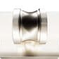 Hunter Lenlock 16" 2-Light Vanity with Cased White Shade in Brushed Nickel, , large