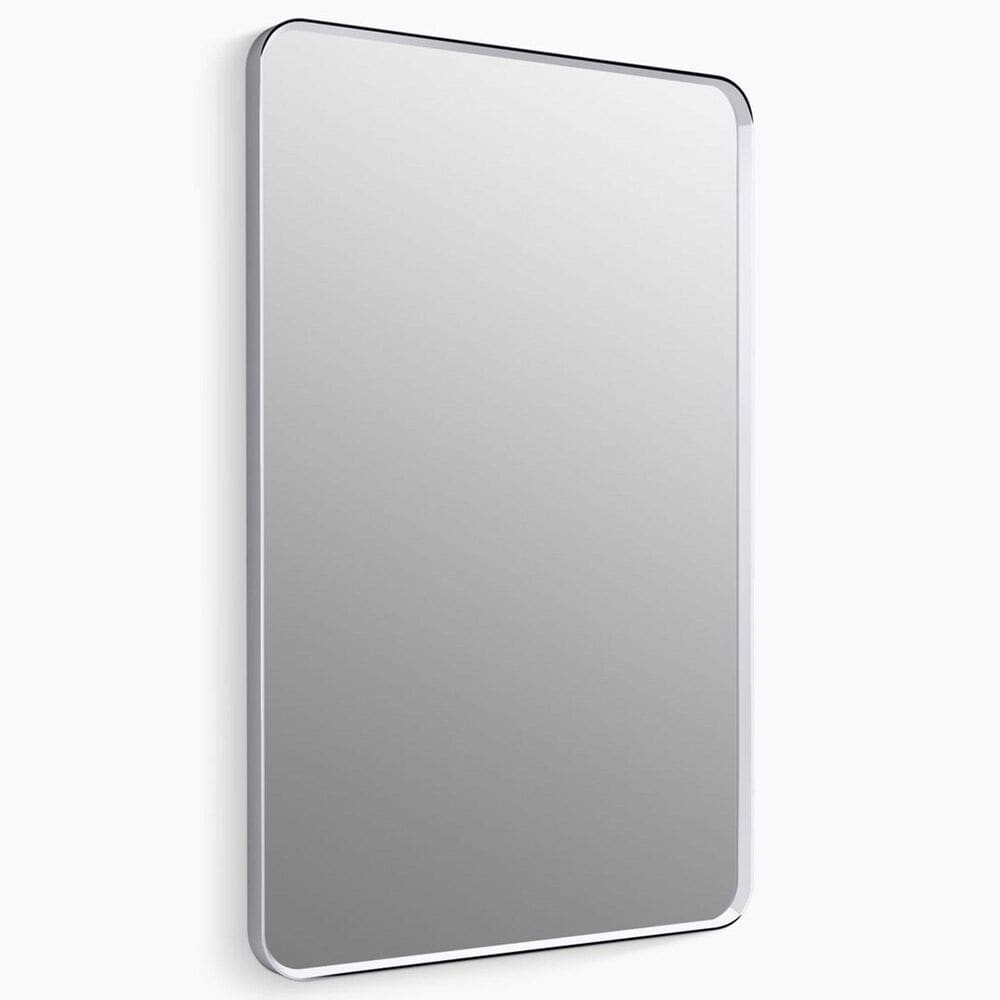 Kohler Essential 30" x 45" Rectangular Framed Mirror in Polished Chrome, , large