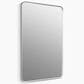 Kohler Essential 30" x 45" Rectangular Framed Mirror in Polished Chrome, , large
