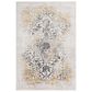 Surya Aisha Charcoal, Gray, Mustard and Light Gray 6"7" x 9"6" Area Rug, , large