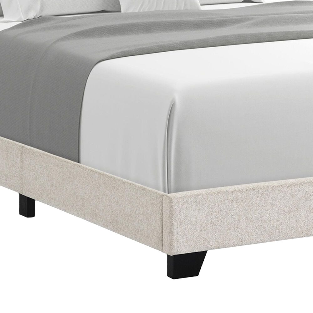 Hawthorne Furniture Clifton Upholstered Full Panel Bed in Tan, , large