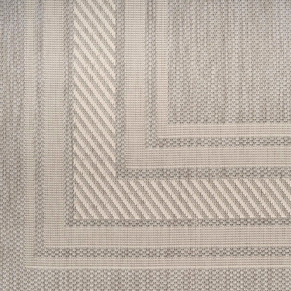 Nourison Horizon HOZ03 Grey 10&#39; x 14&#39; Indoor/Outdoor Area Rug, , large