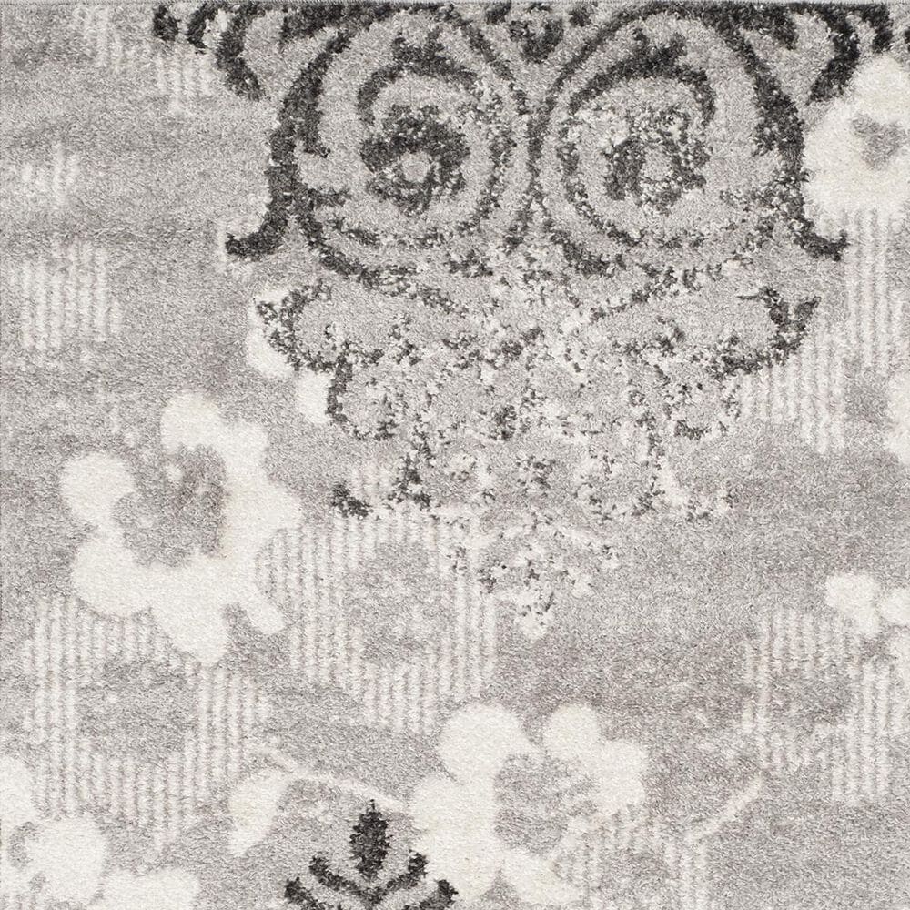Safavieh Adirondack ADR114B-24 2&#39;6&quot; x 4&#39; Silver/Ivory Area Rug, , large