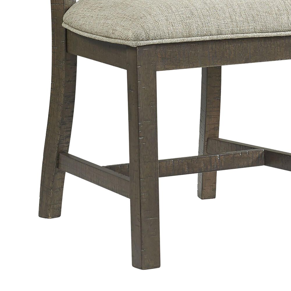 Hawthorne Furniture Sullivan Slat Back Side Chair w/Web Cushion Seat in Burnished Clay, , large