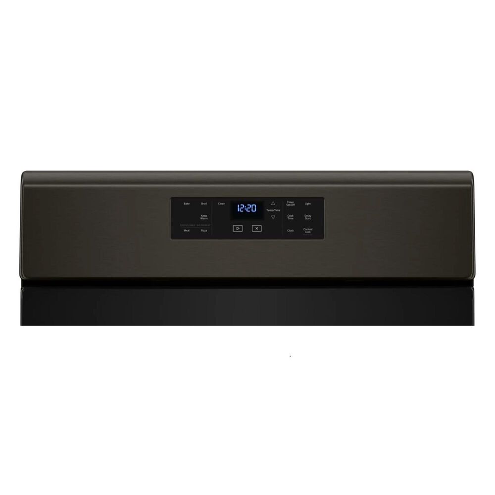 Whirlpool 5.0 Cu. Ft. Gas Range with Center Oval Burner in Black Stainless Steel, , large