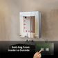 Lexora Home Corsica 20" x 28" LED Mirror Medicine Cabinet with Defogger in Aluminium, , large