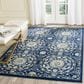 Safavieh Evoke EVK252A-3 3" x 5" Navy/Ivory Area Rug, , large