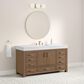 37B Alanya 60" Single Bathroom Vanity in Walnut Drift with White Composite Stone Top, , large